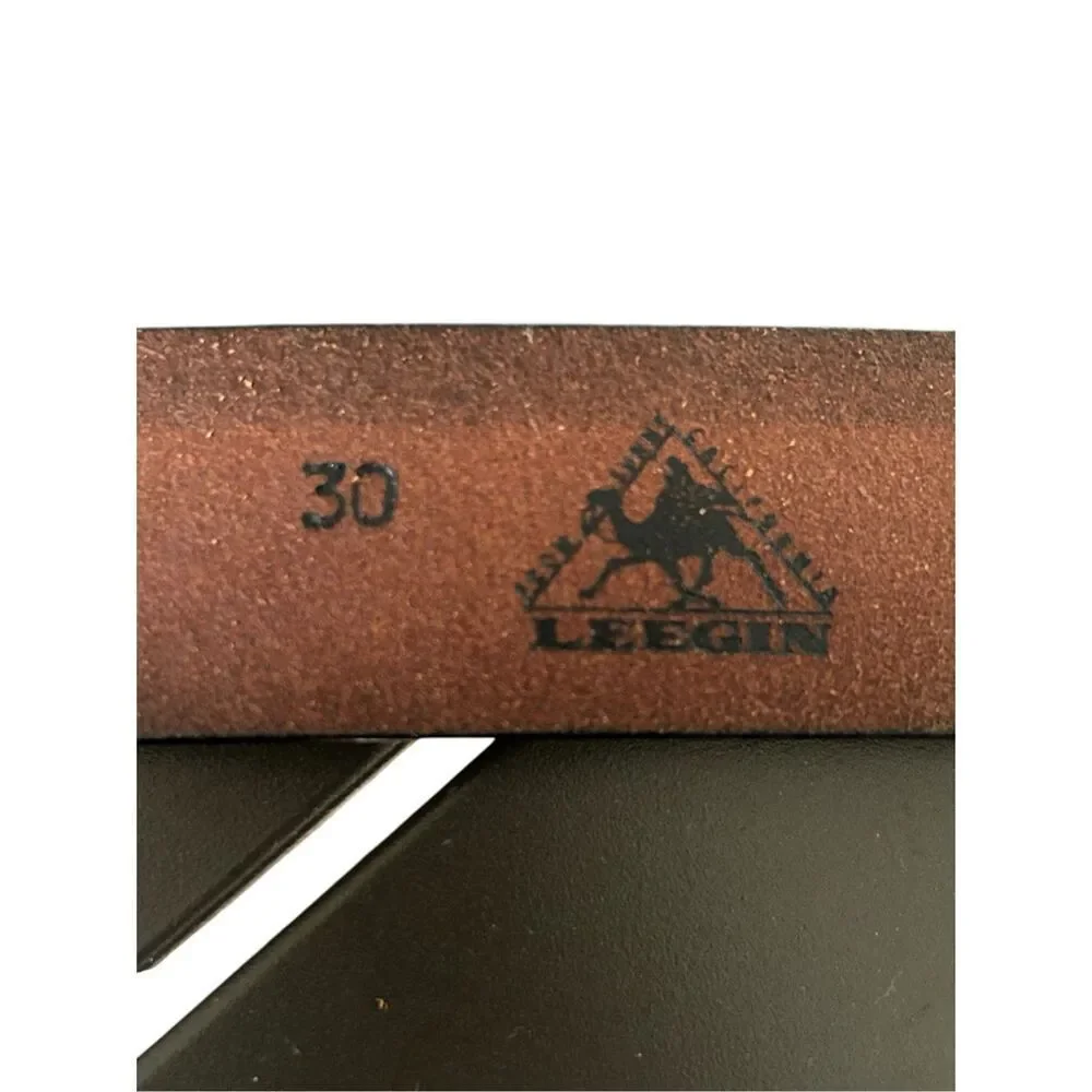 Leegin Leather Western Belt Brown - Picture 2 of 14